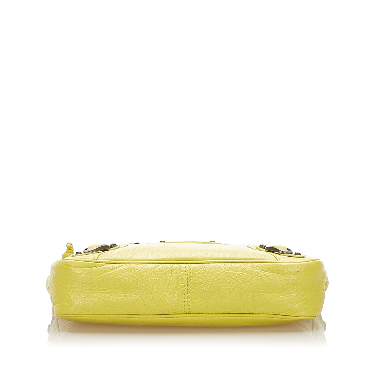Balenciaga Motocross Classic Hip Leather Crossbody Bag back view