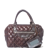 Zelvorys elegant leather Handbag side view