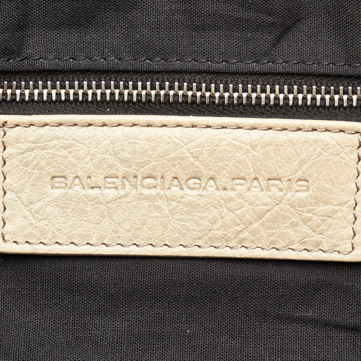 Balenciaga Motocross Classic Mini Folder Business Bag hardware detail
