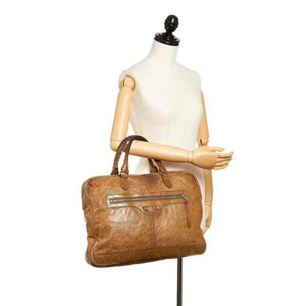 Balenciaga Motocross Classic Mini Folder Business Bag | Designer Luxury Handbag