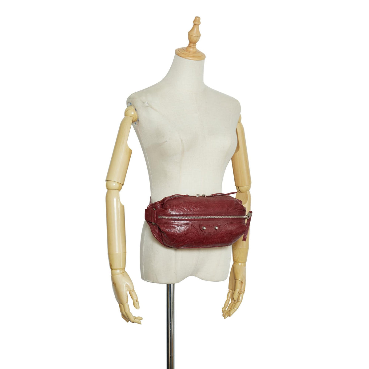 Balenciaga Motocross Classic Neo Lift Belt Bag V19iVV | Authentic Pre-Owned interior view
