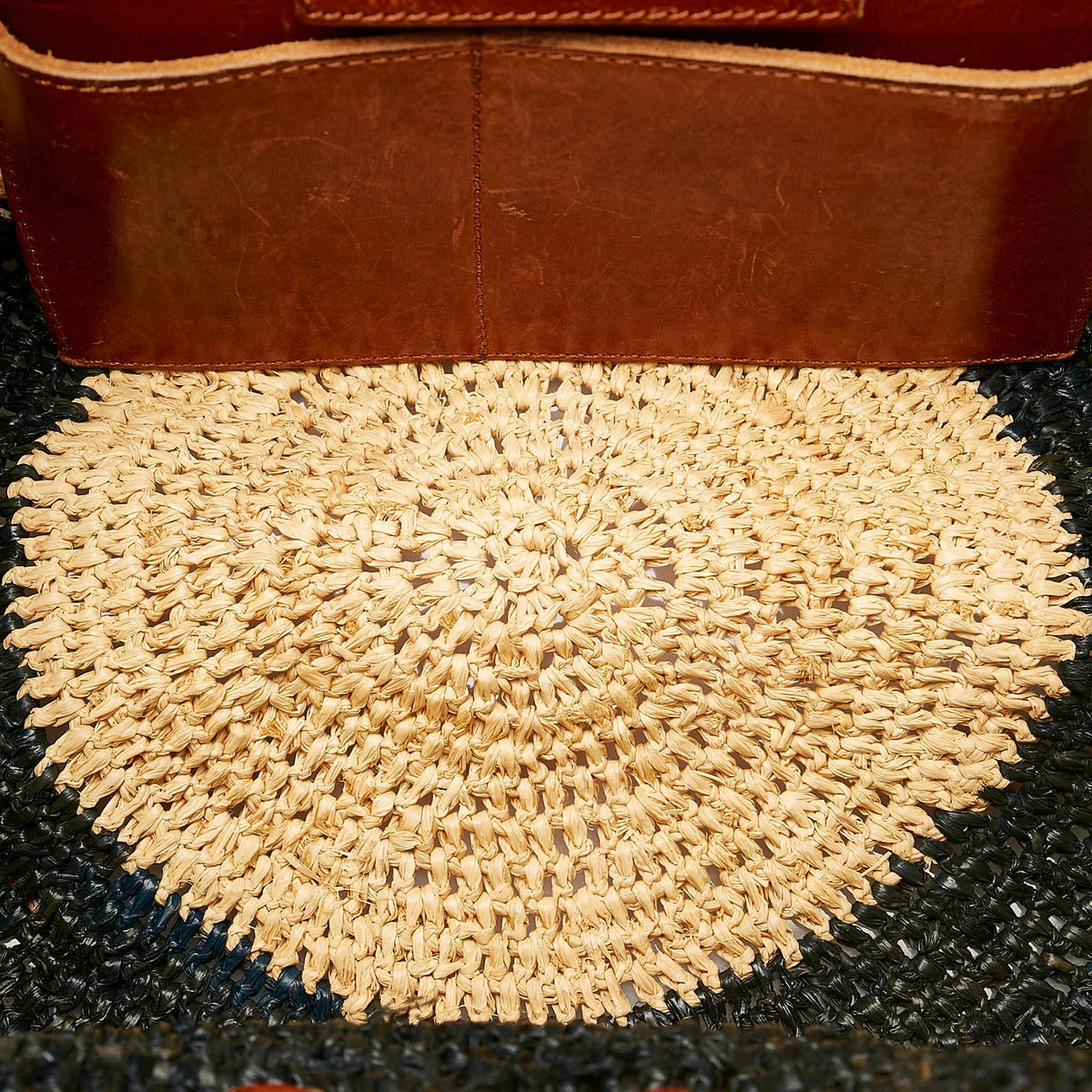 Balenciaga Motocross Classic Panier Basket Bag — Woven Luxury Basket Bag