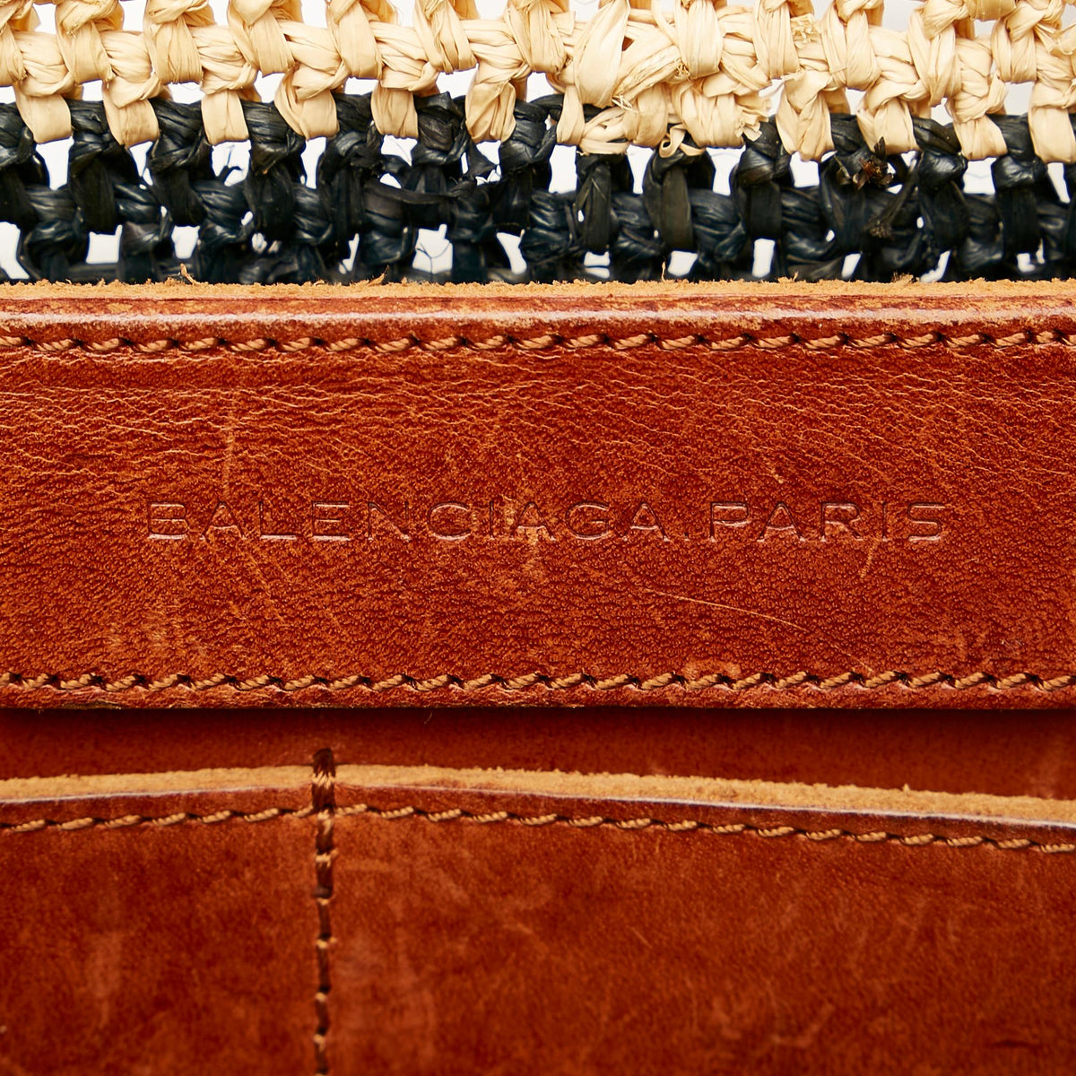 Balenciaga Motocross Classic Panier Basket Bag — Woven Luxury Basket Bag