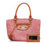 Balenciaga Motocross Classic Panier Basket Bag 9rqOsG | Authentic Pre-Owned interior view