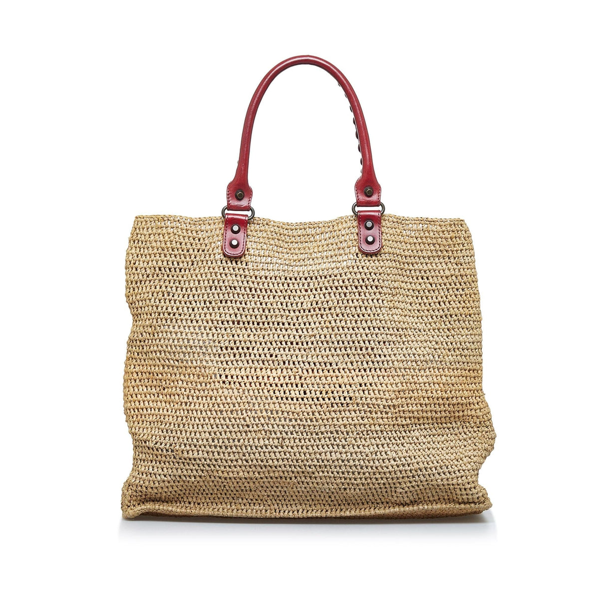 Balenciaga Motocross Classic Panier Tote Bag | Authentic Pre-Owned angle view