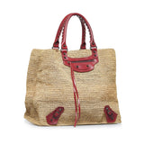 Balenciaga Motocross Classic Panier Tote Bag | Authentic Pre-Owned side view