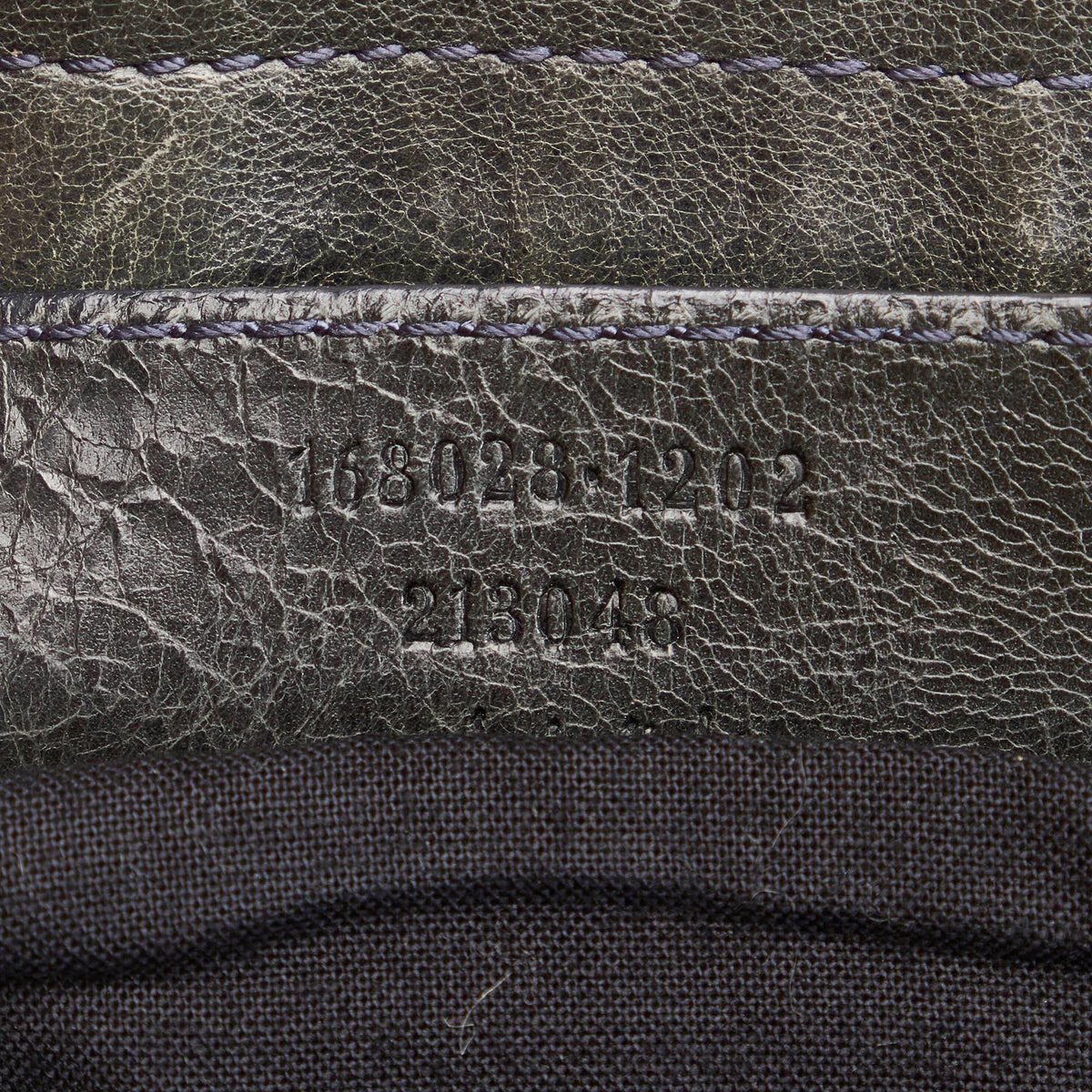 Balenciaga Motocross Classic Part Time Lambskin Leather Satchel 27855 close-up view