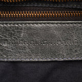 Balenciaga Motocross Classic Part Time Lambskin Leather Satchel 27855 hardware detail