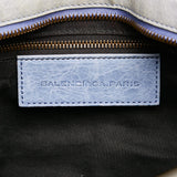 Balenciaga Motocross Classic Part Time Lambskin Leather Satchel 30377 hardware detail