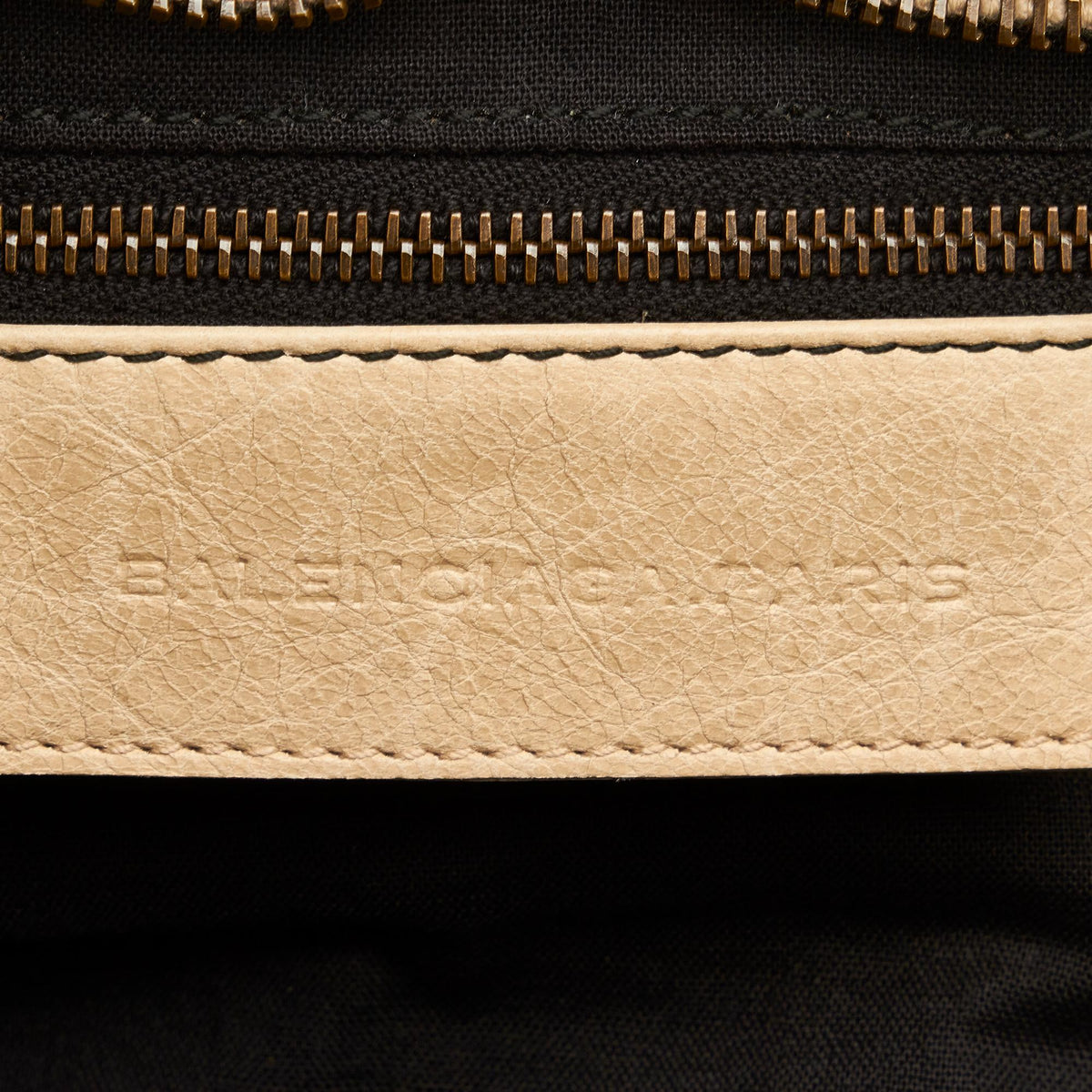 Balenciaga Motocross Classic Part Time Handbag | Authentic Pre-Owned hardware detail