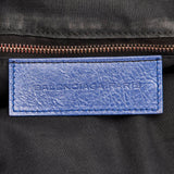Balenciaga Motocross Classic Pompon Satchel | Authentic Pre-Owned hardware detail