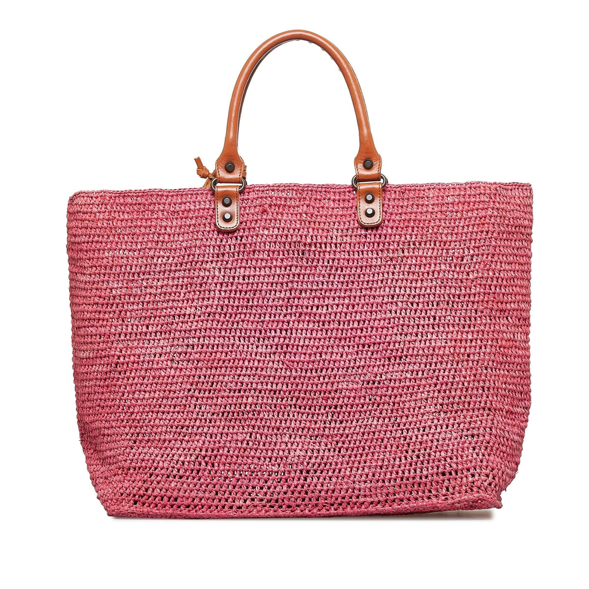 Balenciaga Motocross Classic Raffia Tote | Authentic Pre-Owned angle view