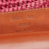 Balenciaga Motocross Classic Raffia Tote | Authentic Pre-Owned hardware detail