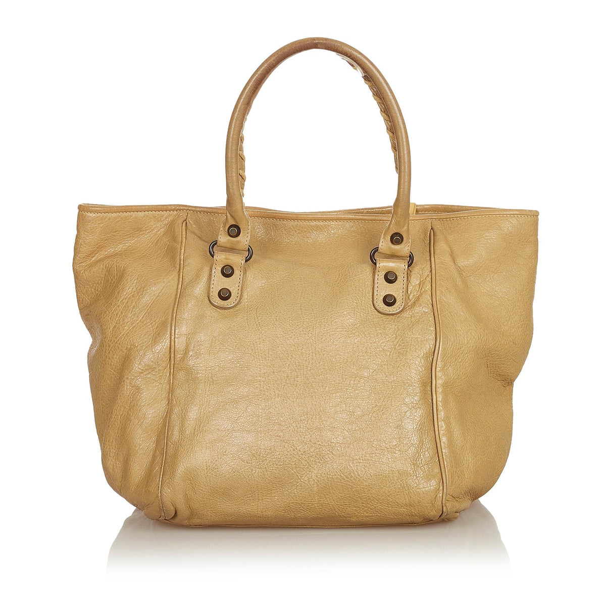 Balenciaga Motocross Classic Sunday Tote Bag | Authentic Pre-Owned angle view