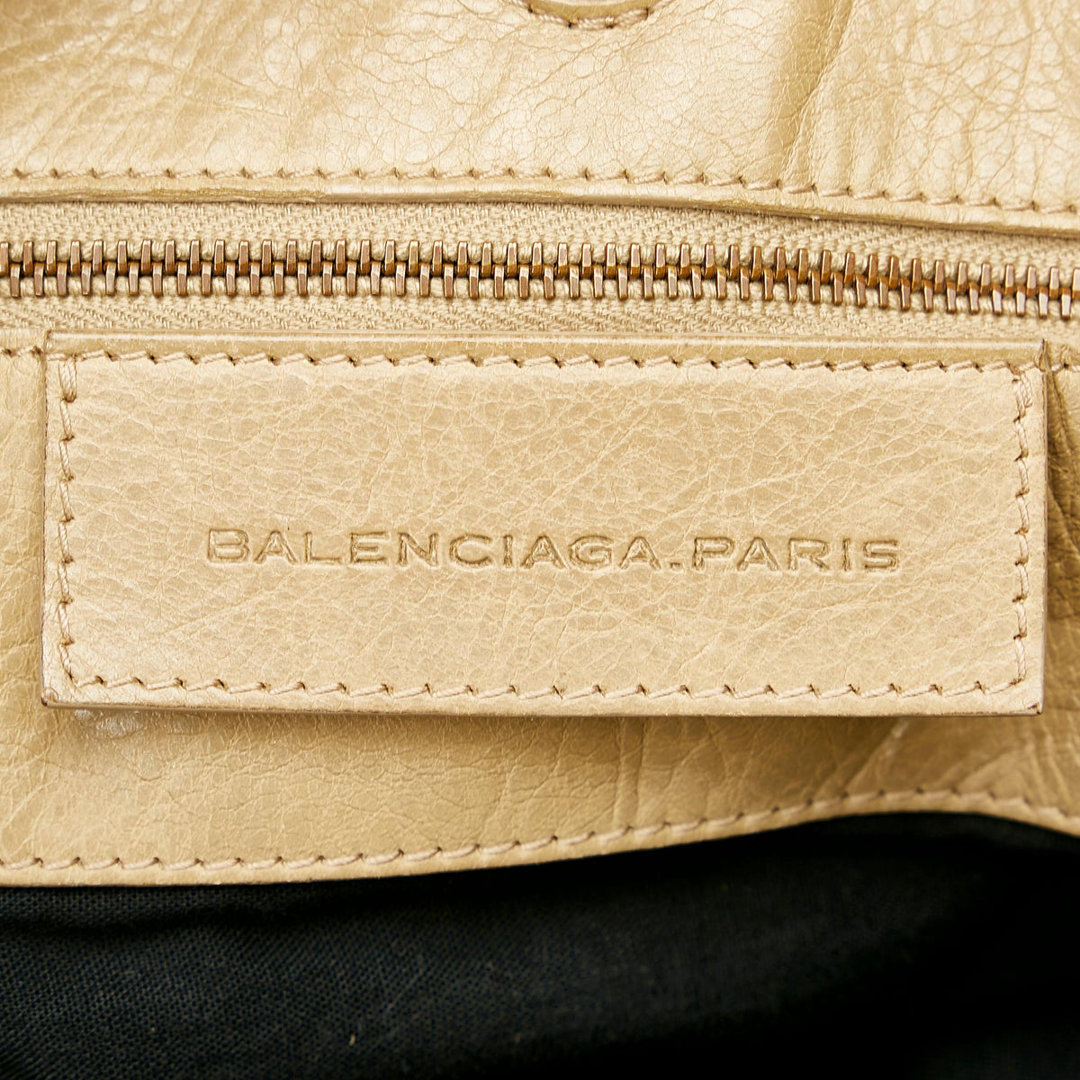 Balenciaga Motocross Classic Sunday Tote Bag | Authentic Pre-Owned hardware detail
