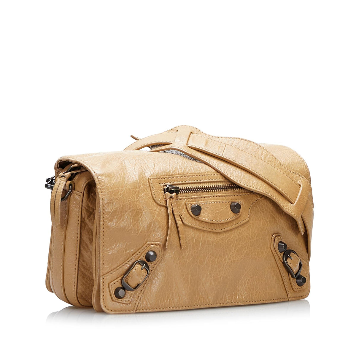Balenciaga Motocross Classic Tool Kit Handbag | Authentic Pre-Owned side view