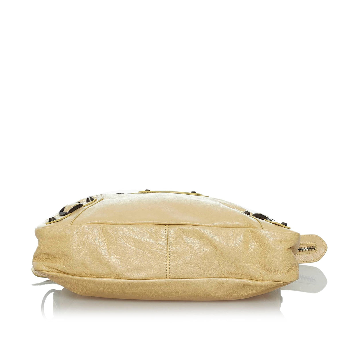 Balenciaga Motocross Classic Town Lambskin Leather Satchel back view