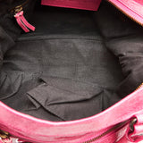 Balenciaga Motocross Classic Town Leather Satchel 25930 | Authentic Pre-Owned detail view