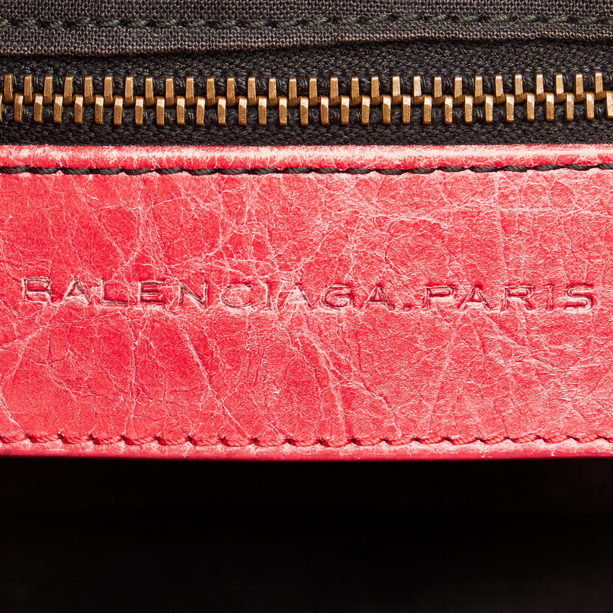 Balenciaga Motocross Classic Town Leather Satchel | Designer Luxury Handbag