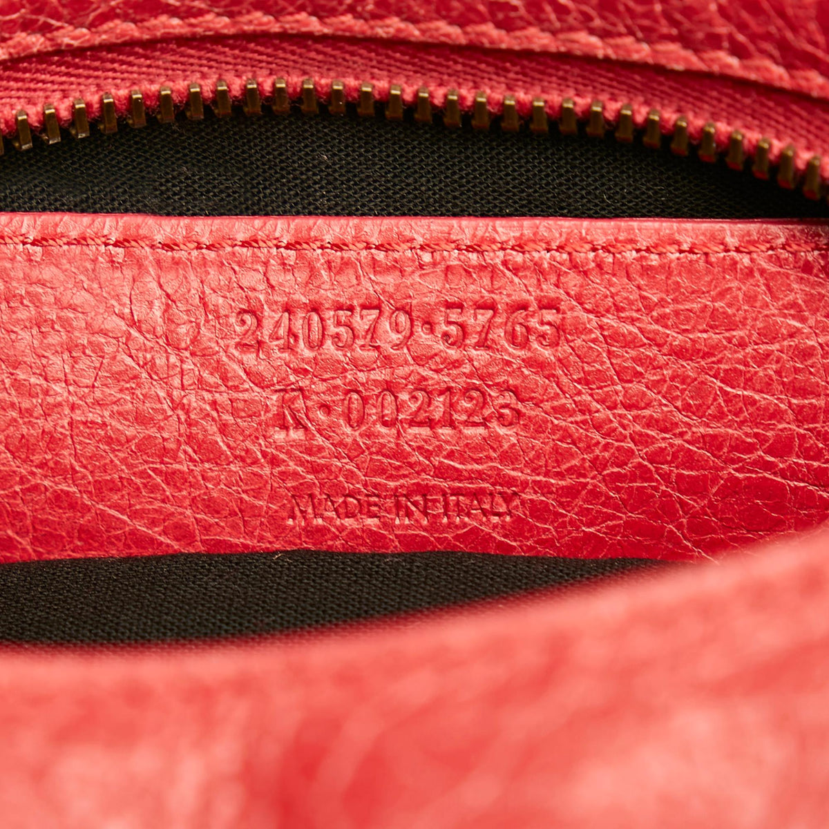 Balenciaga Motocross Classic Town Leather Satchel 29401 | Authentic Pre-Owned close-up view