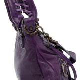 Balenciaga Motocross Classic Town Handbag | Authentic Pre-Owned side view