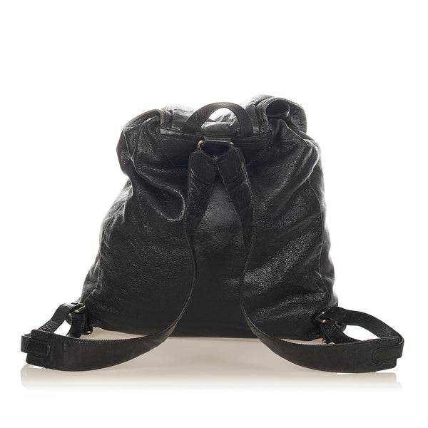 Balenciaga Motocross Classic Traveler S Leather Backpack | Premium Designer Piece