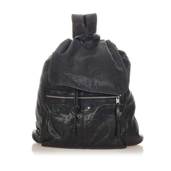 Balenciaga Motocross Classic Traveler S Leather Backpack | Premium Designer Piece