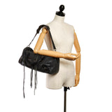 Balenciaga Motocross Classic Twiggy Leather Satchel 29211 | Authentic Pre-Owned back view