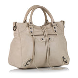 Balenciaga Motocross Classic Velo Satchel | Authentic Pre-Owned side view
