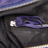Balenciaga Motocross Classic Velo Velvet Satchel | Authentic Pre-Owned close-up view