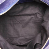 Balenciaga Motocross Classic Velo Velvet Satchel | Authentic Pre-Owned detail view