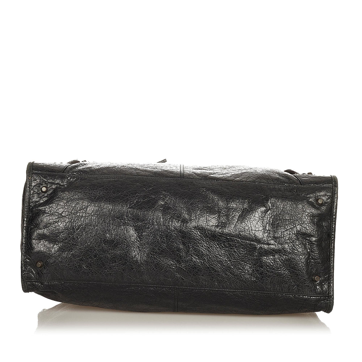 Balenciaga Motocross Classic Work Lambskin Leather Handbag | Designer Luxury Handbag