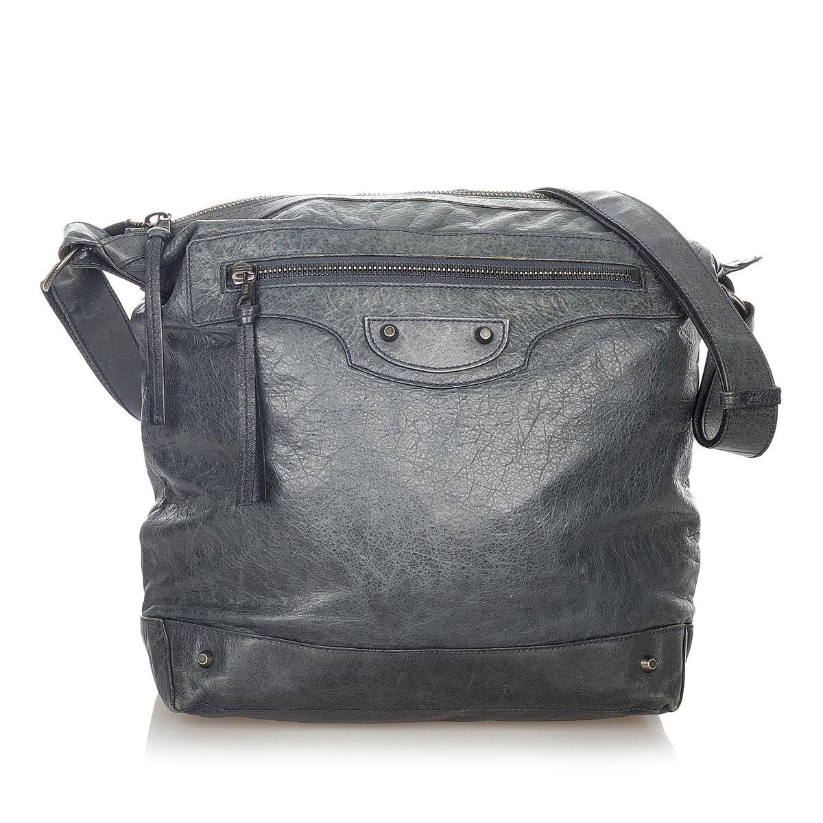 Balenciaga Motocross Day Leather Crossbody Bag — Elegant Crossbody Bag