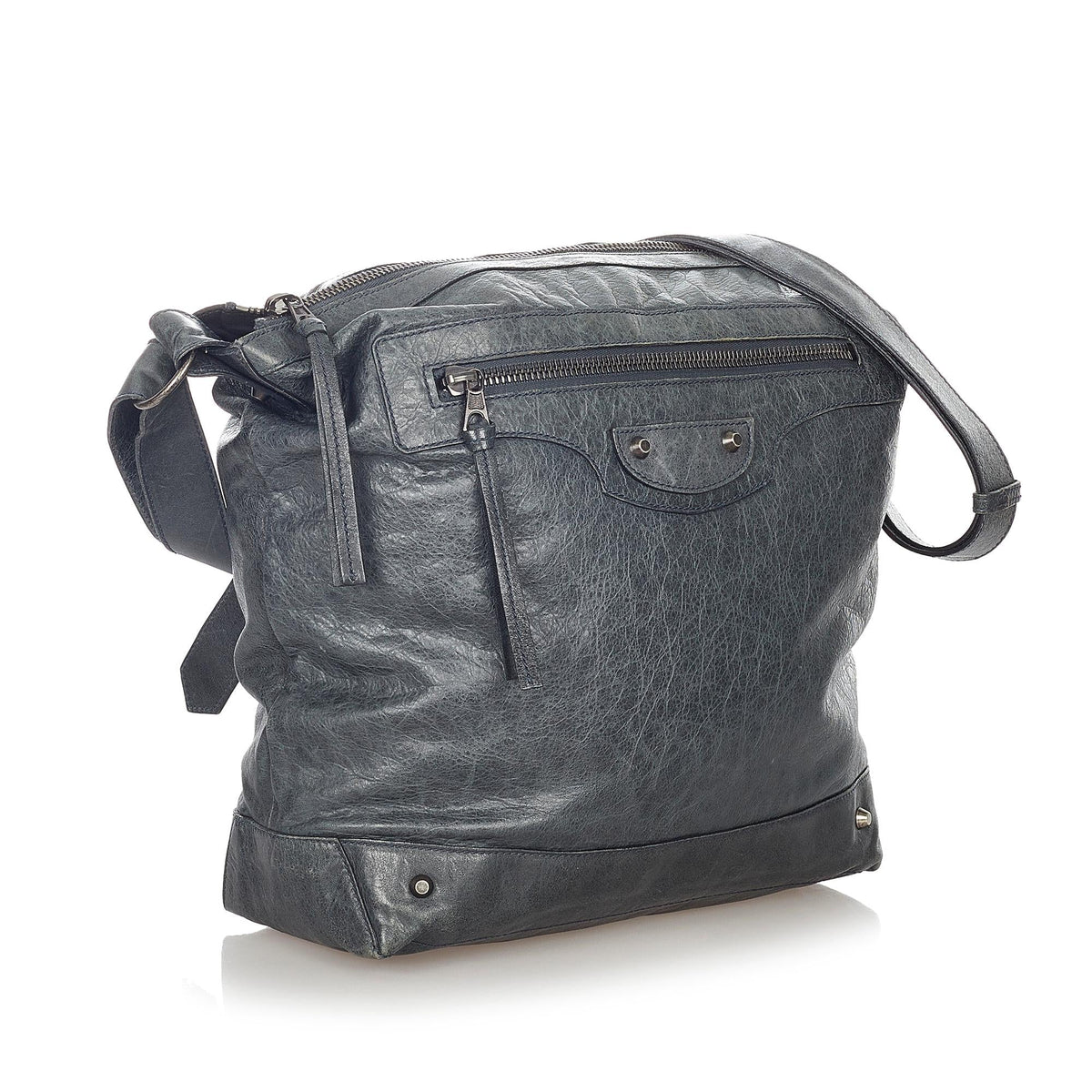 Balenciaga Motocross Day Leather Crossbody Bag — Elegant Crossbody Bag