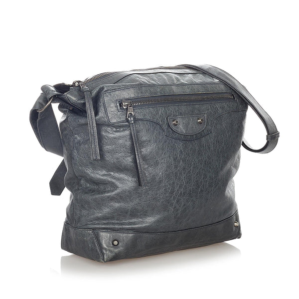Balenciaga Motocross Day Leather Crossbody Bag — Elegant Crossbody Bag