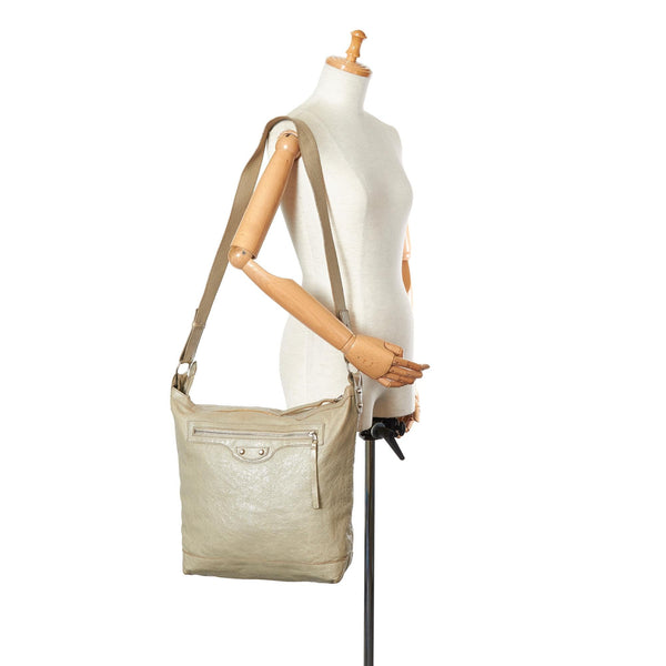 Balenciaga Motocross Day Leather Crossbody Bag — Elegant Crossbody Bag