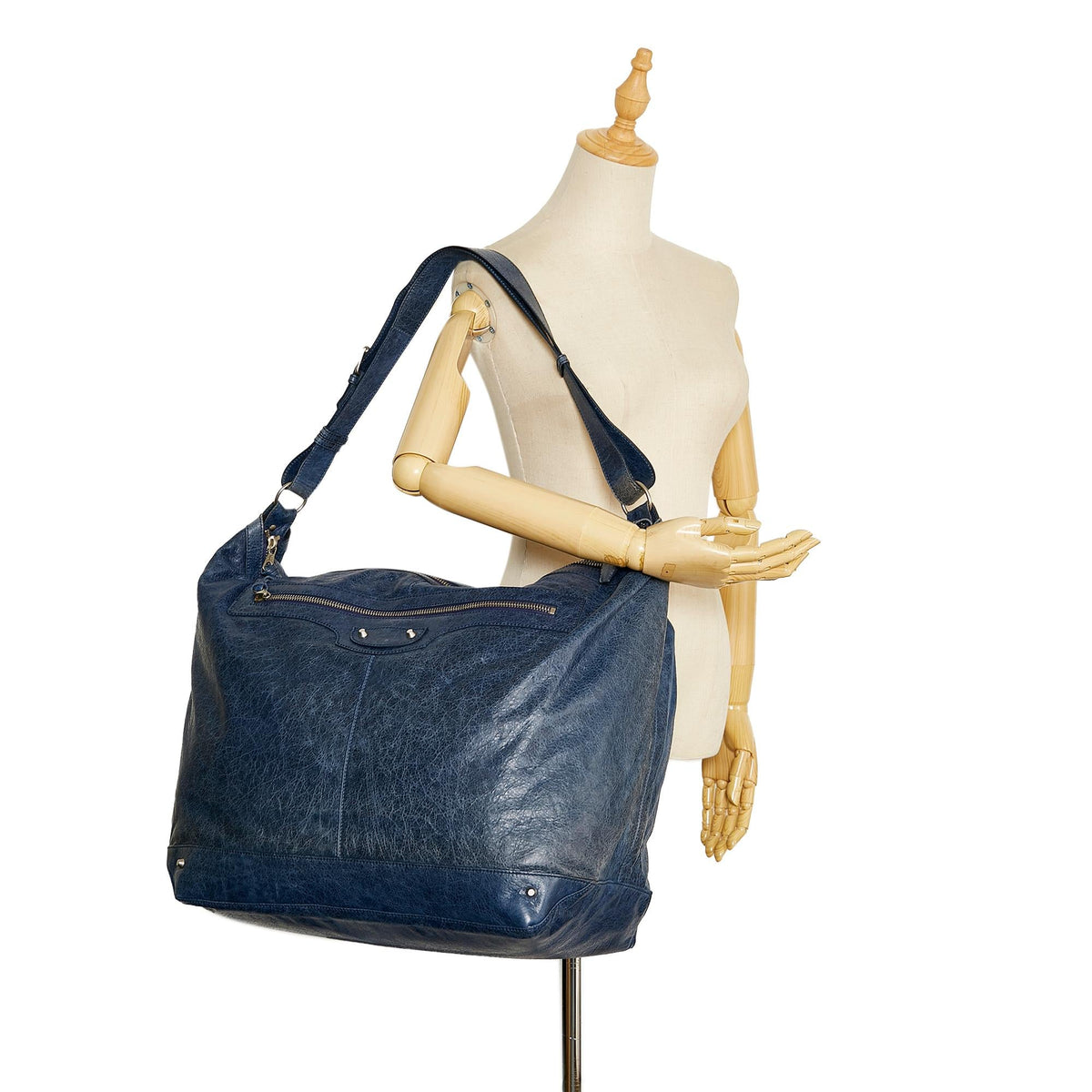 Balenciaga Motocross Day Handbag | Authentic Pre-Owned interior view