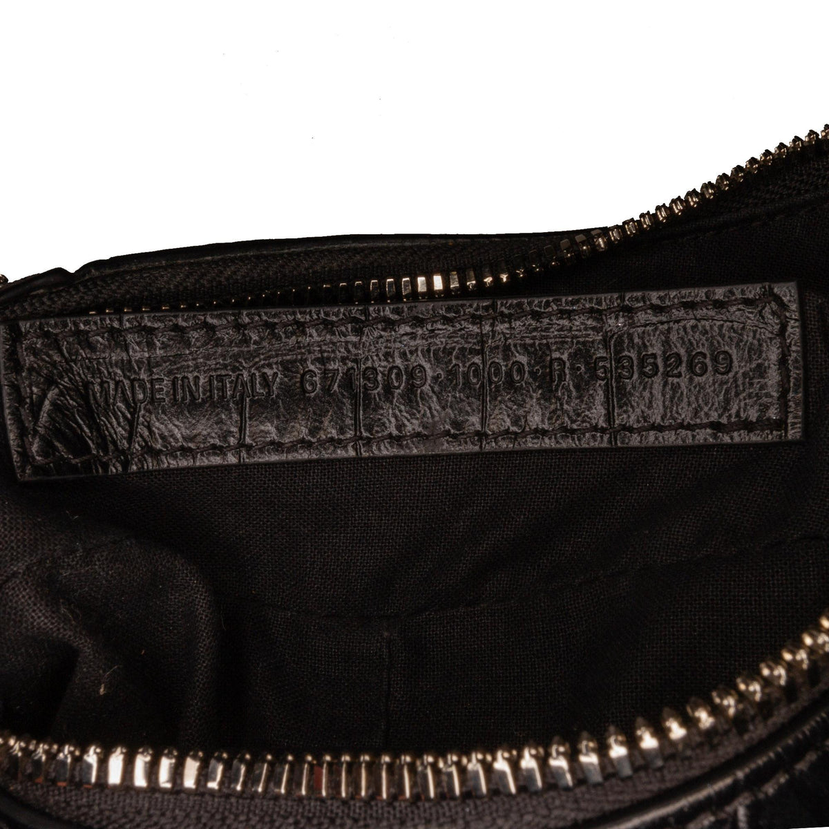 Balenciaga Motocross Embossed Le Cagole with Rhinestones XS Handbag front view
