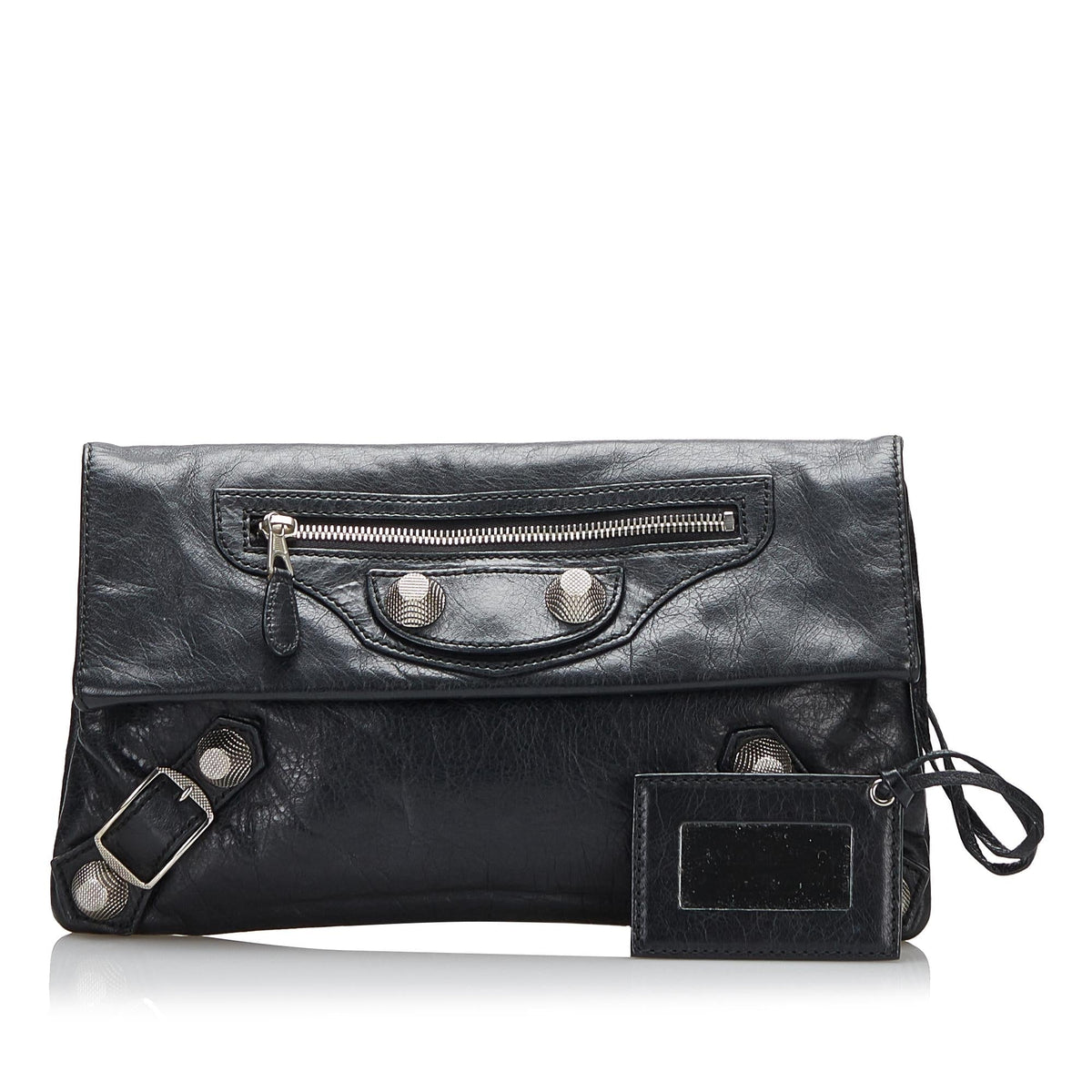 Balenciaga Motocross Envelope Giant 21 Handbag | Authentic Pre-Owned interior view