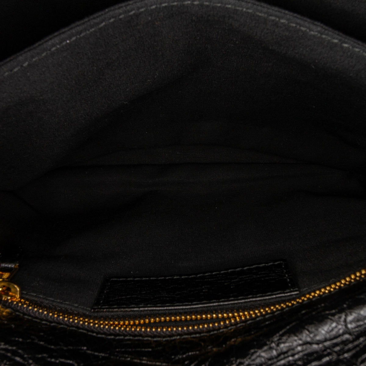Balenciaga Motocross Giant 12 Envelope Lambskin Leather Crossbody Bag detail view