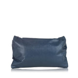 Balenciaga Motocross Giant 12 Envelope Leather Clutch Bag 33726 angle view