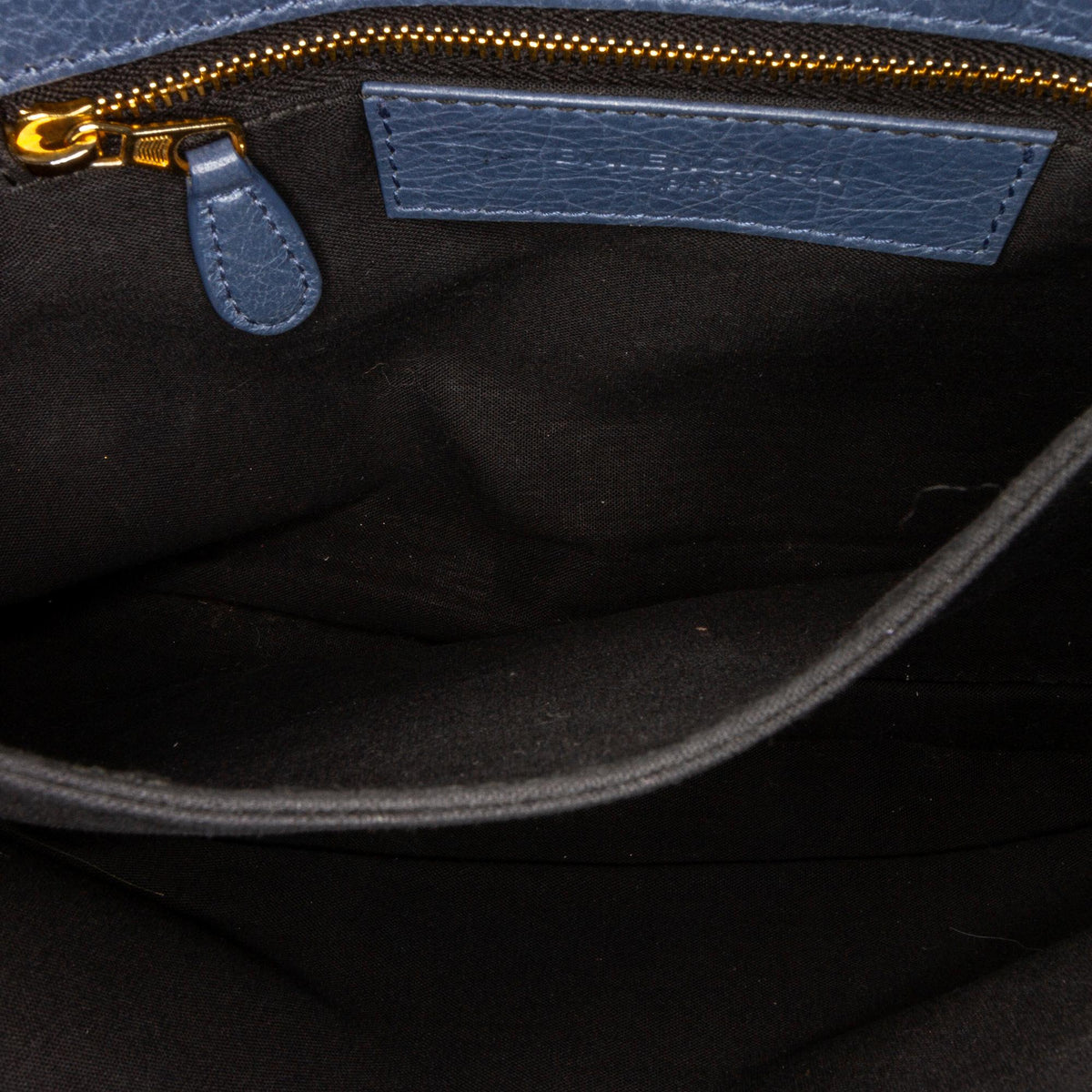 Balenciaga Motocross Giant 12 Envelope Leather Clutch Bag 33726 hardware detail
