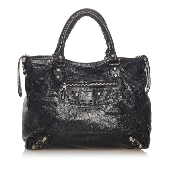 Balenciaga Motocross Giant 12 Velo Satchel | Designer Luxury Handbag