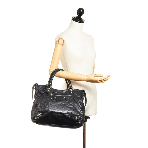 Balenciaga Motocross Giant 12 Velo Satchel | Designer Luxury Handbag