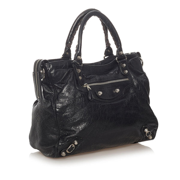 Balenciaga Motocross Giant 12 Velo Satchel | Designer Luxury Handbag