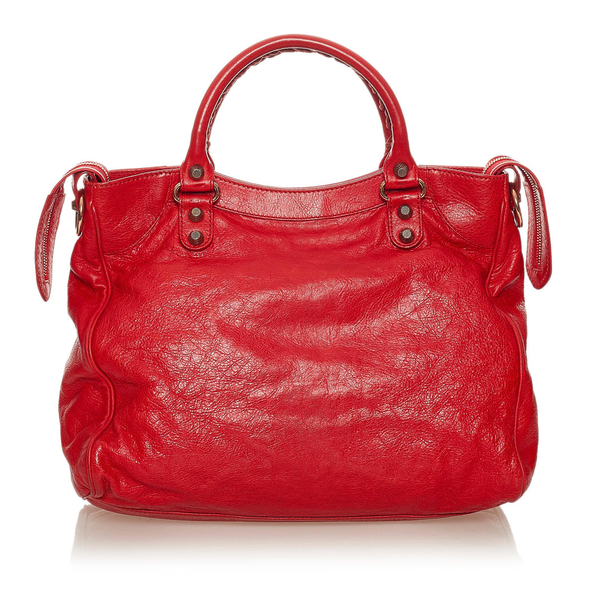 Balenciaga Motocross Giant 12 Velo Satchel 27785 | Authentic Pre-Owned angle view