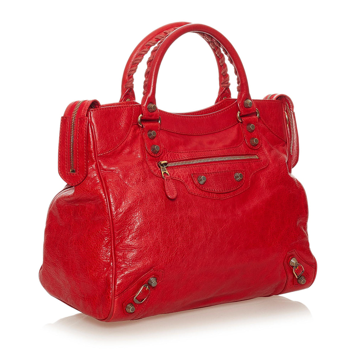 Balenciaga Motocross Giant 12 Velo Satchel 27785 | Authentic Pre-Owned side view