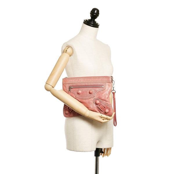 Balenciaga Motocross Giant 21 Brogues Clutch Bag — Designer Clutch Bag