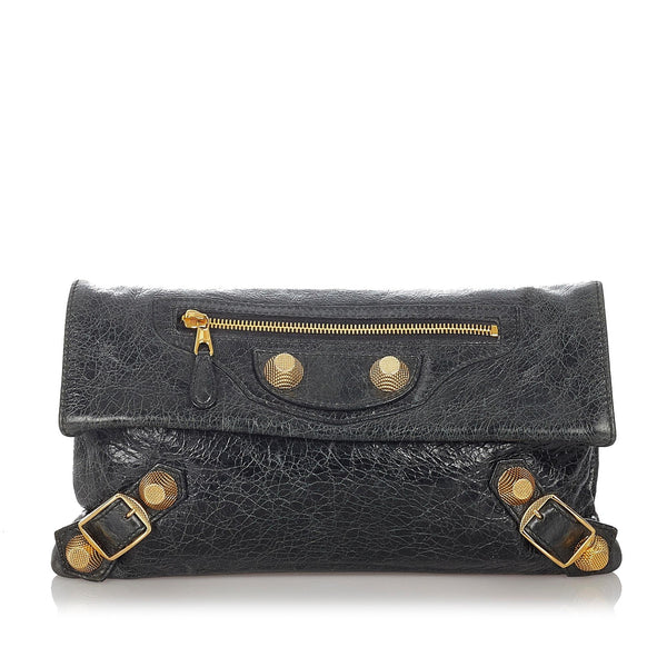 Balenciaga Motocross Giant 21 Envelope Clutch Bag — Designer Clutch Bag