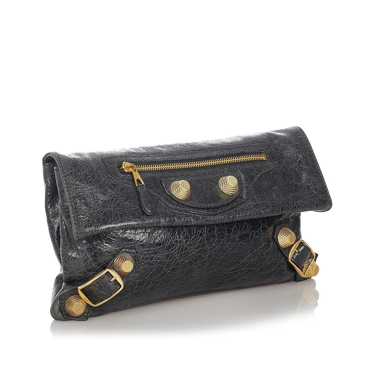 Balenciaga Motocross Giant 21 Envelope Clutch Bag — Designer Clutch Bag